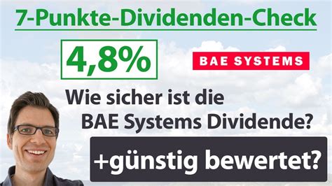 bae systems dividende